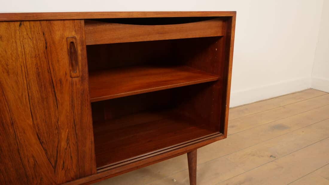 Vintage Dressoir Palissander Schuifdeuren