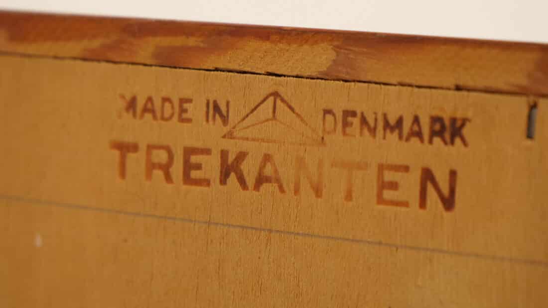 Vintage Ladekast 3 Lades Teak