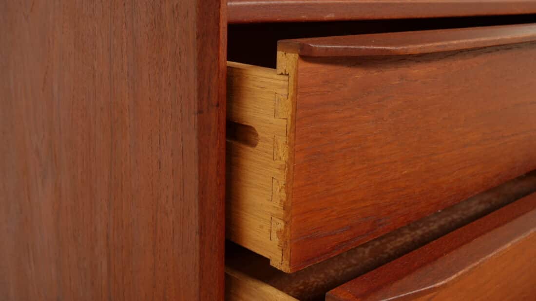 Vintage Deense Boekenkast Secretaire Teak 1960s Vintage Deense Boekenkast Secretaire Teak 1960s
