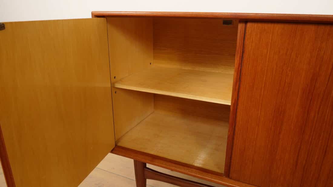 Vintage Dressoir Heinrich Riestenpatt Teak 225 Cm