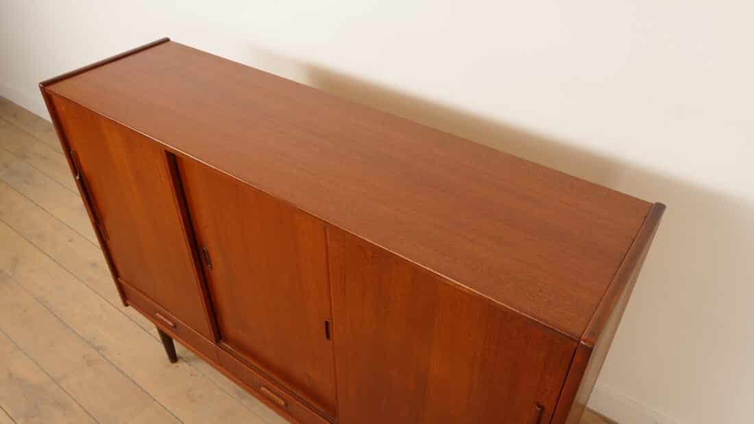 Vintage Highboard Wandkast Teak 154 Cm Vintage Highboard Wandkast Teak 154 Cm