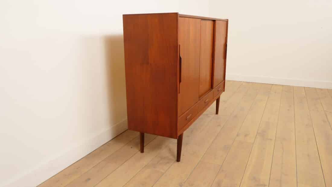 Vintage Highboard Wandkast Teak 154 Cm Vintage Highboard Wandkast Teak 154 Cm