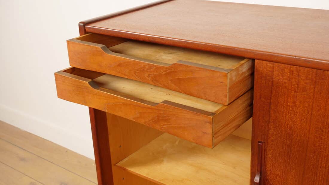 Vintage Highboard Wandkast Teak 154 Cm Vintage Highboard Wandkast Teak 154 Cm