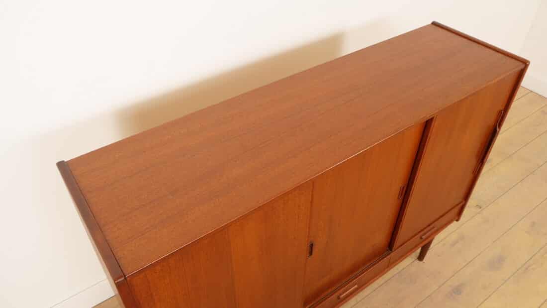 Vintage Highboard Wandkast Teak 154 Cm Vintage Highboard Wandkast Teak 154 Cm