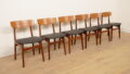 6 x dining chairs | Schiønning & Elgaard | Teak | re-upholstered