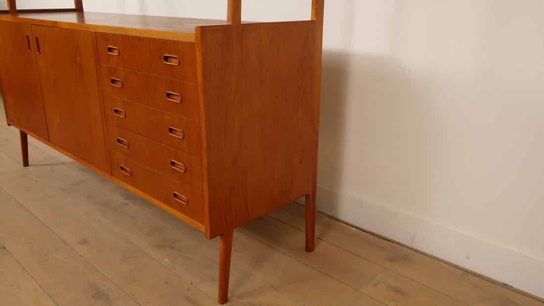 Vintage Highboard Wandkast Teak 175 Cm