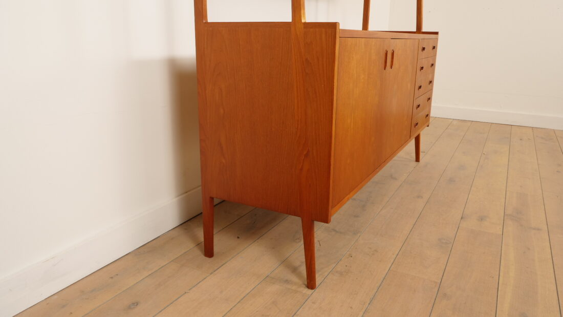 Vintage Highboard Wandkast Teak 175 Cm