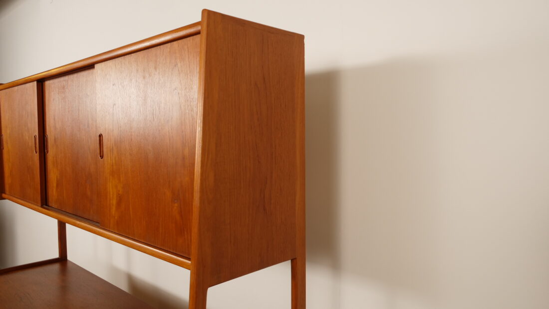 Vintage Highboard Wandkast Teak 175 Cm