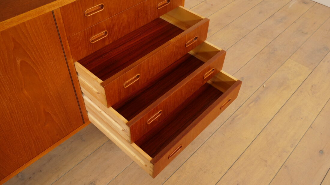 Vintage Highboard Wandkast Teak 175 Cm