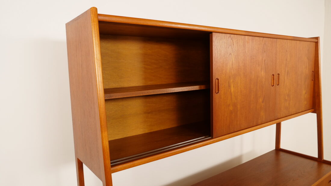 Vintage Highboard Wandkast Teak 175 Cm