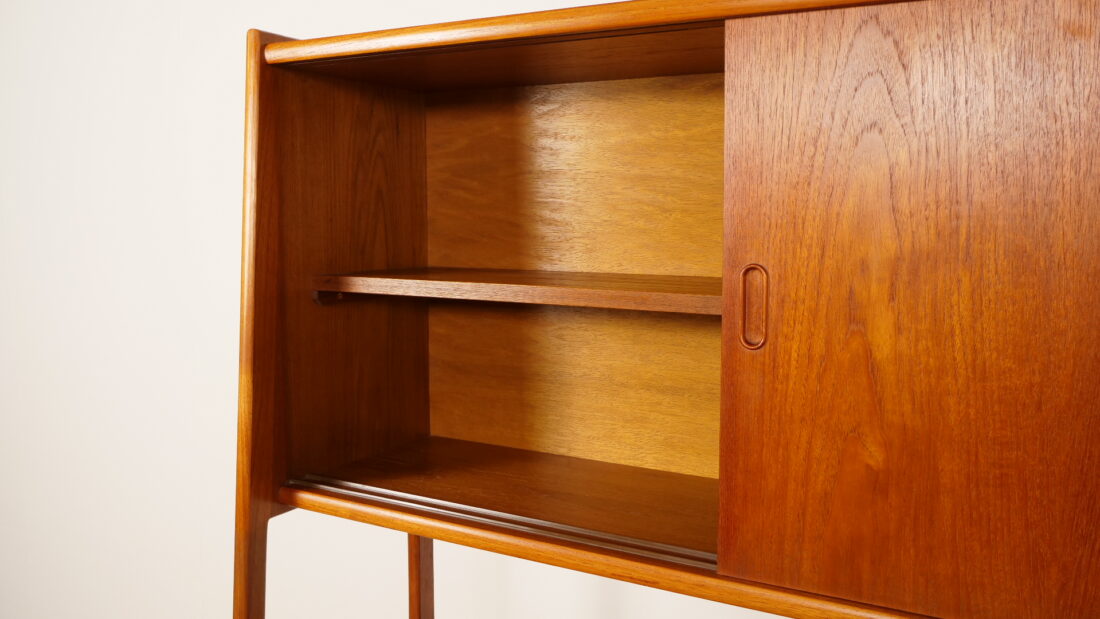 Vintage Highboard Wandkast Teak 175 Cm