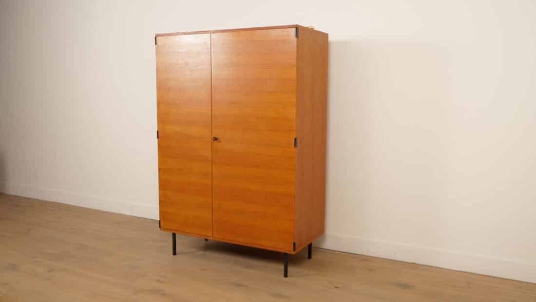 Vintage Kledingkast Teak Hangkleding Vintage Kledingkast Teak Hangkleding