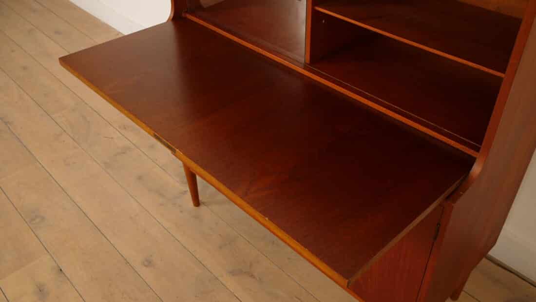 Vintage Barkast Teak Deens Design H P Hansen 1960s Vintage Barkast Teak Deens Design H P Hansen 1960s