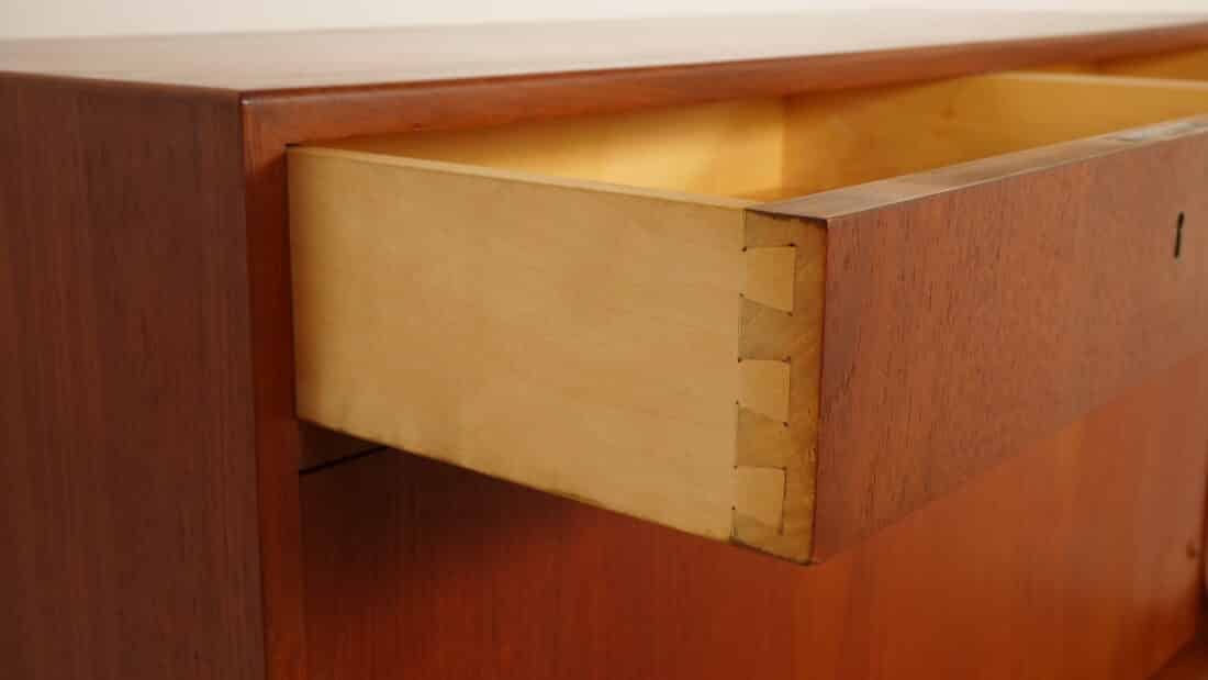 Vintage Barkast Teak Deens Design H P Hansen 1960s Vintage Barkast Teak Deens Design H P Hansen 1960s