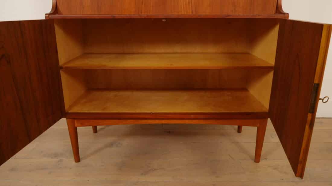 Vintage Barkast Teak Deens Design H P Hansen 1960s Vintage Barkast Teak Deens Design H P Hansen 1960s