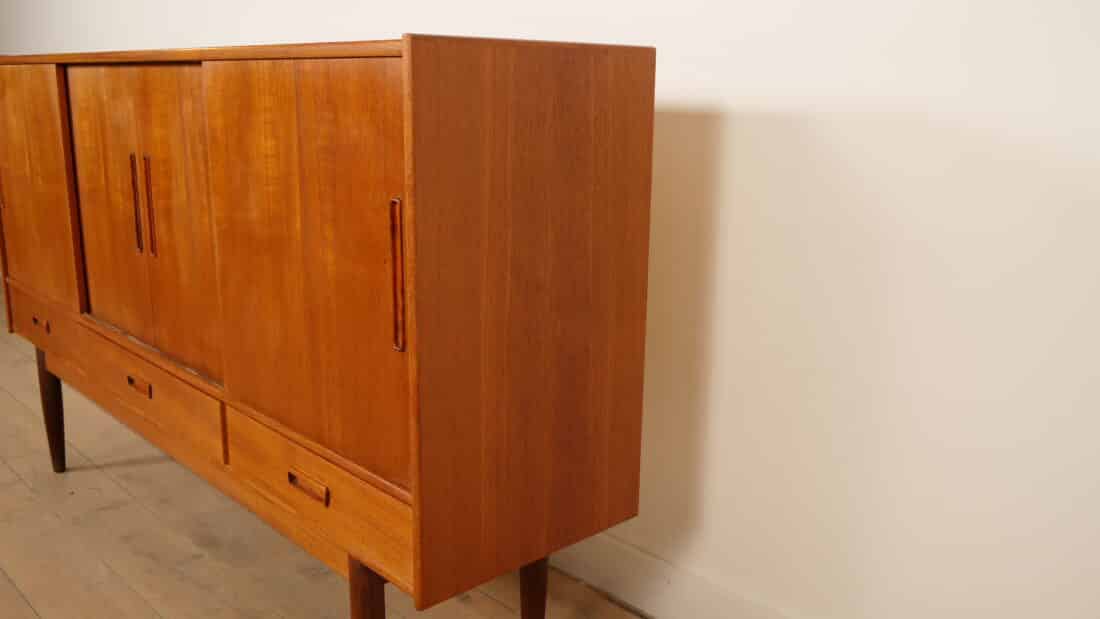 Vintage Highboard Wandkast Teak 195 Cm Vintage Highboard Wandkast Teak 195 Cm
