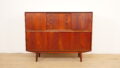 Vintage highboard met bar | Wandkast | Teak | 154 cm