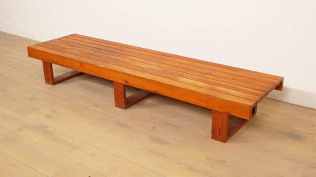 Vintage Salontafel Grenen Mid Century