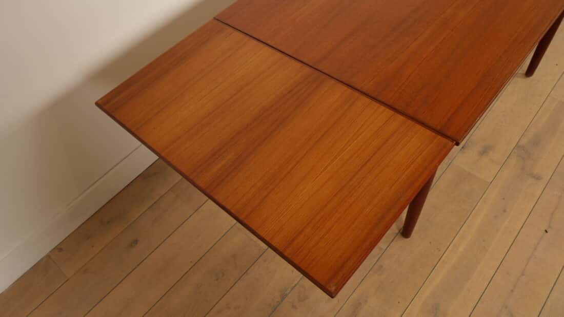Vintage Eettafel Teak Uitschuifbaar 130 Cm Vintage Eettafel Teak Uitschuifbaar 130 Cm