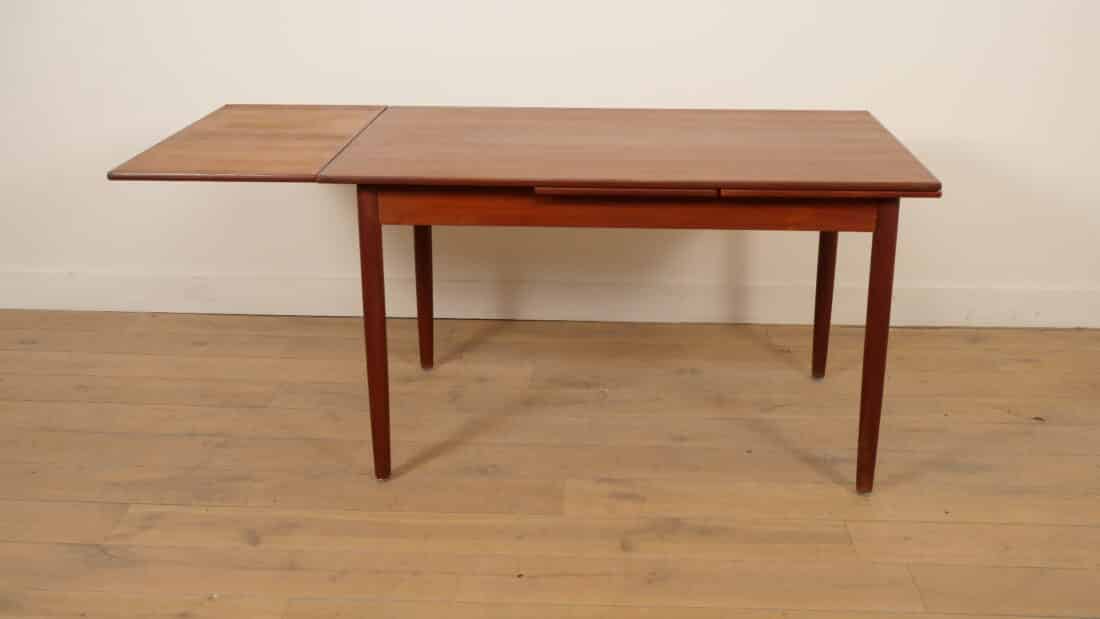 Vintage Eettafel Teak Uitschuifbaar 130 Cm Vintage Eettafel Teak Uitschuifbaar 130 Cm