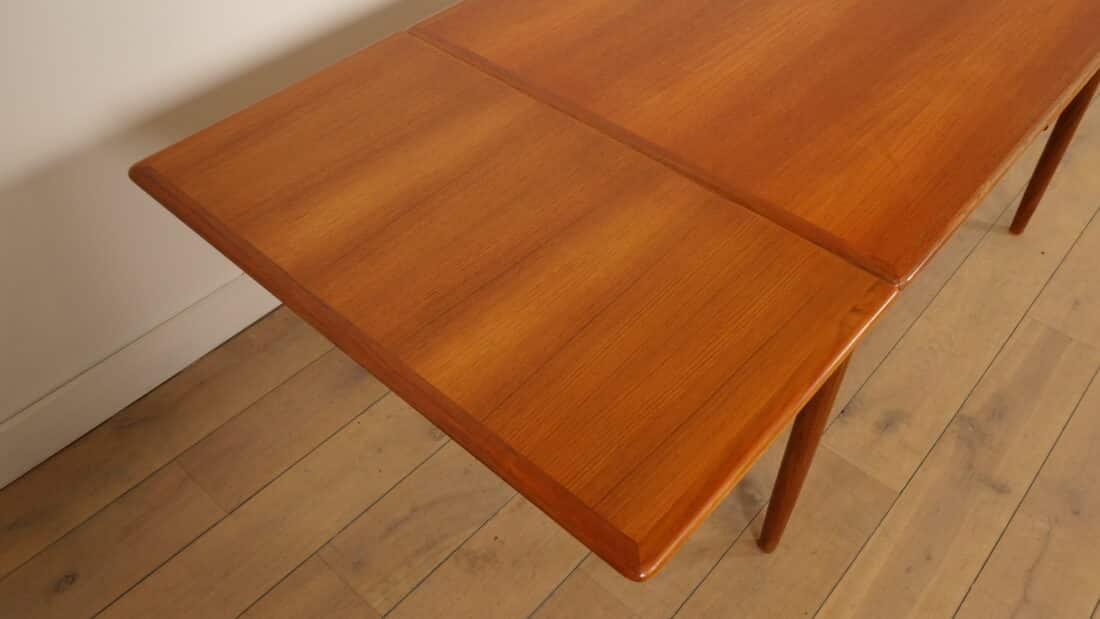 Vintage Eettafel Teak Uitschuifbaar 126 Cm Vintage Eettafel Teak Uitschuifbaar 126 Cm