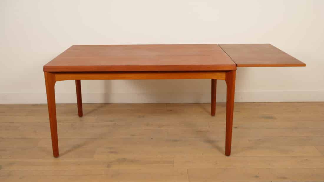 Vintage Eettafel Uitschuifbaar Henning Kjaernulf Teak Vintage Eettafel Uitschuifbaar Henning Kjaernulf Teak
