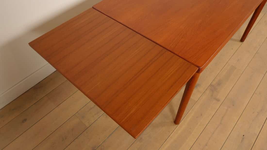 Vintage Eettafel Uitschuifbaar Henning Kjaernulf Teak Vintage Eettafel Uitschuifbaar Henning Kjaernulf Teak
