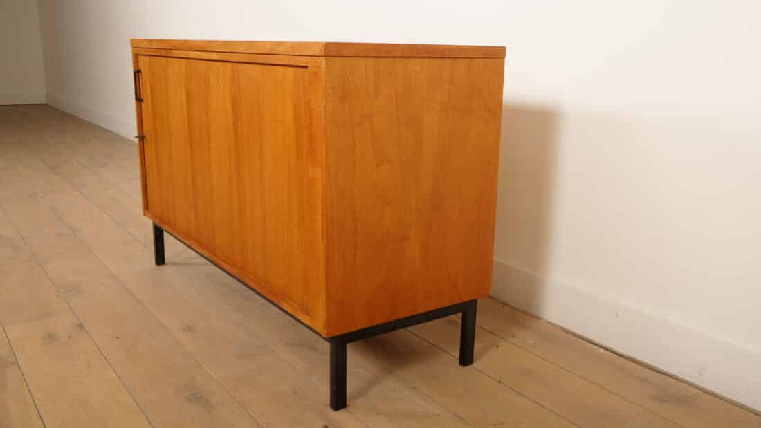 Vintage Dressoir Met Tambour Schuifdeur 120 Cm Vintage Dressoir Met Tambour Schuifdeur 120 Cm