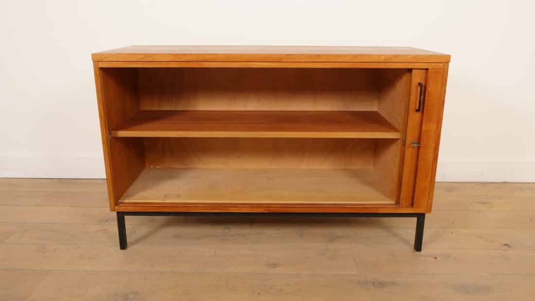 Vintage Dressoir Met Tambour Schuifdeur 120 Cm Vintage Dressoir Met Tambour Schuifdeur 120 Cm