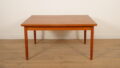 Vintage eettafel | teak | Uitschuifbaar | 140 cm