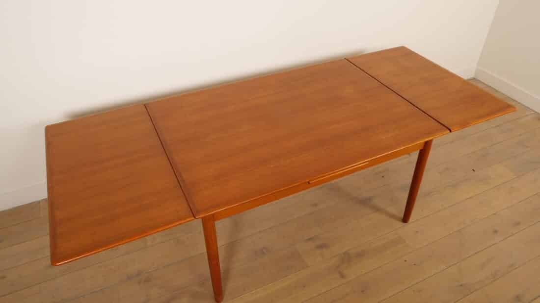 Vintage Eettafel Teak Uitschuifbaar 140 Cm Vintage Eettafel Teak Uitschuifbaar 140 Cm