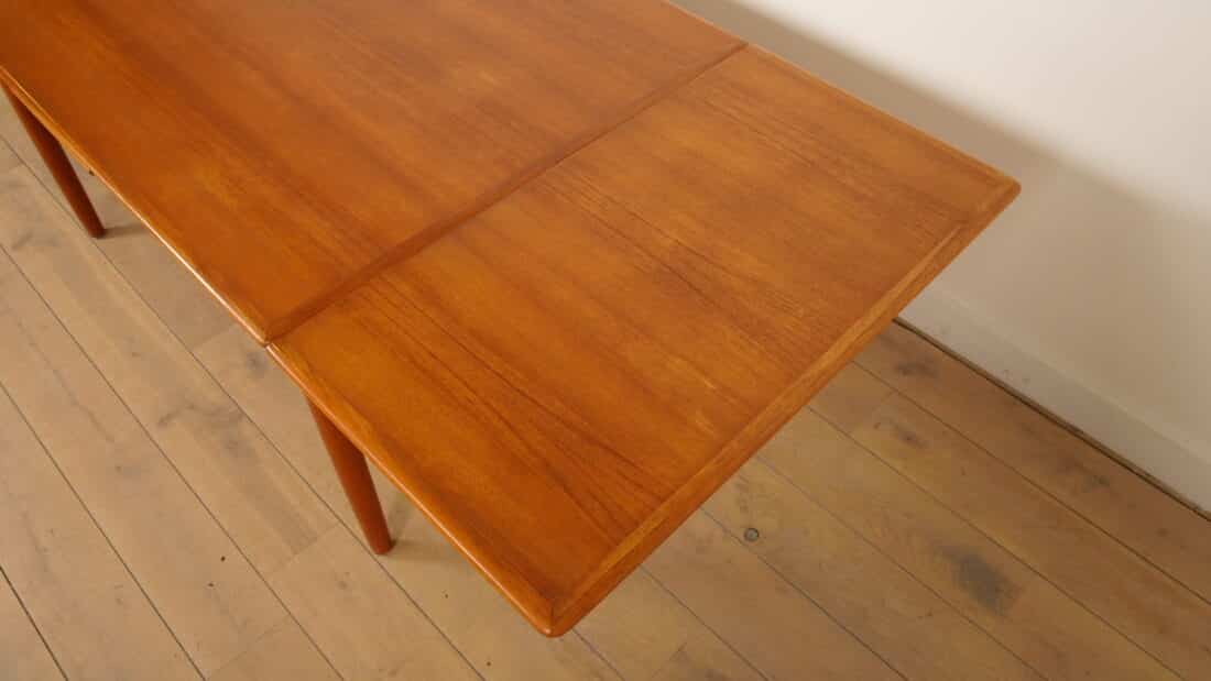 Vintage Eettafel Teak Uitschuifbaar 140 Cm Vintage Eettafel Teak Uitschuifbaar 140 Cm