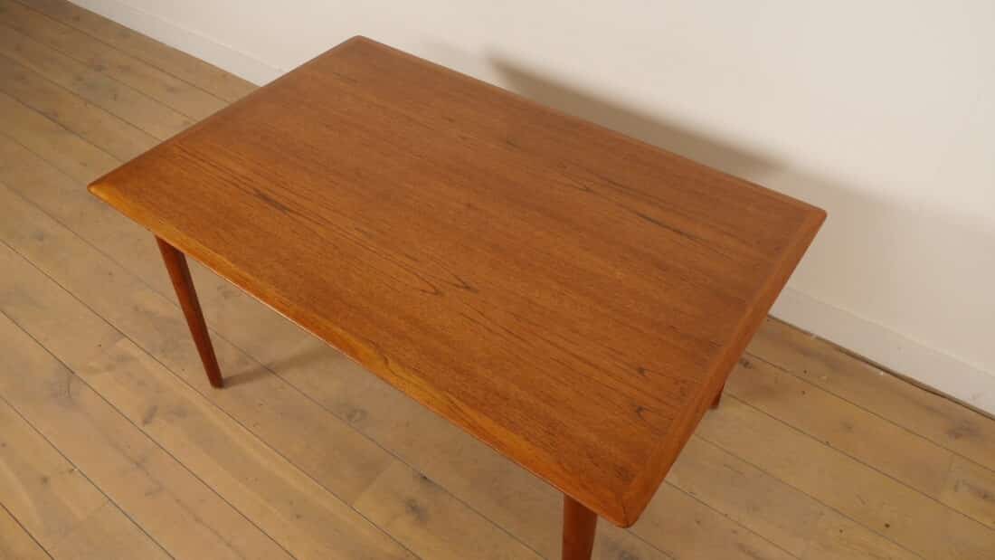 Vintage Eettafel Teak Uitschuifbaar 140 Cm Silkeborg Vintage Eettafel Teak Uitschuifbaar 140 Cm Silkeborg