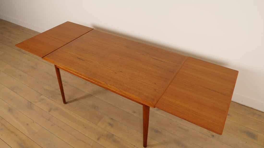 Vintage Eettafel Teak Uitschuifbaar 140 Cm Silkeborg Vintage Eettafel Teak Uitschuifbaar 140 Cm Silkeborg