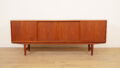 Vintage dressoir | Schuifdeuren | Scandinavisch design | 196 cm