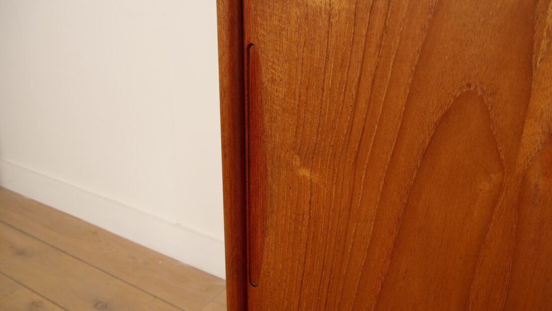 Vintage Deens Highboard Wandkast Teak 185 Cm Vintage Deens Highboard Wandkast Teak 185 Cm