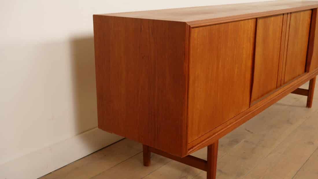 Vintage Dressoir Schuifdeuren Scandinavisch Design 196 Cm Vintage Dressoir Schuifdeuren Scandinavisch Design 196 Cm