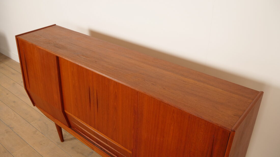 Vintage Highboard Wandkast Teak 1960s Vintage Highboard Wandkast Teak 1960s