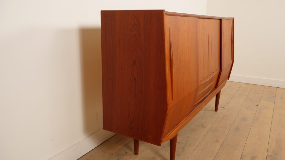 Vintage Highboard Wandkast Teak 1960s Vintage Highboard Wandkast Teak 1960s