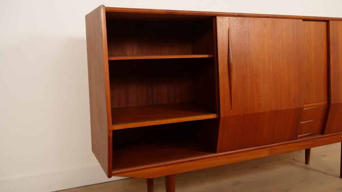 Vintage Highboard Wandkast Teak 1960s Vintage Highboard Wandkast Teak 1960s