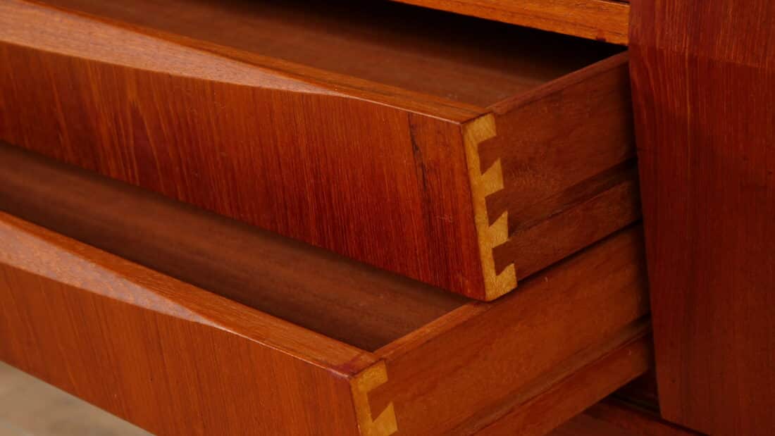 Vintage Highboard Wandkast Teak 1960s Vintage Highboard Wandkast Teak 1960s