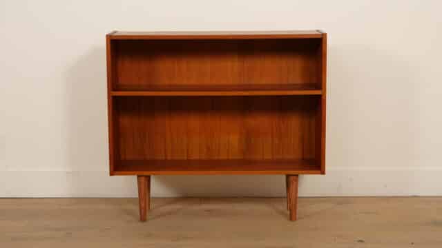 Vintage Boekenkastje Teak 88 Cm