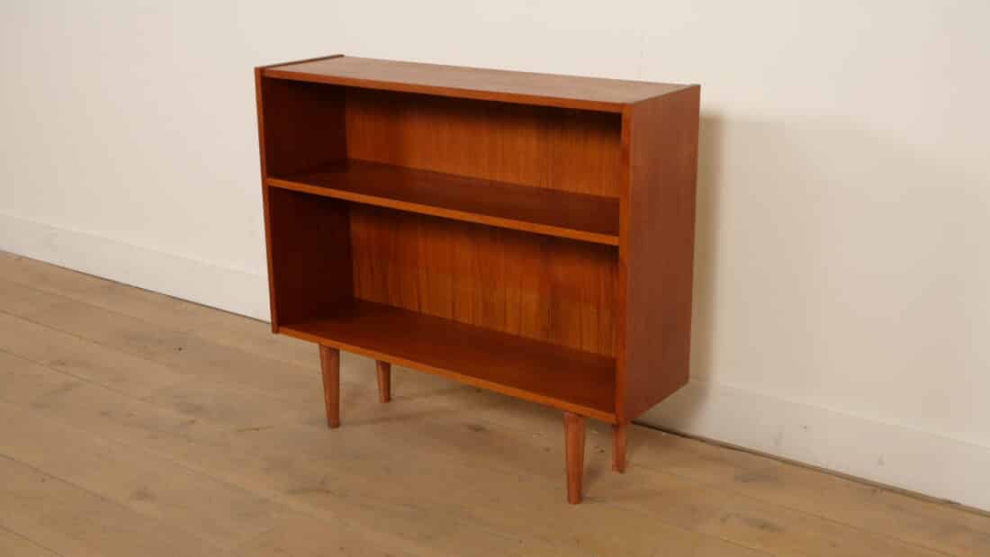 Vintage Boekenkastje Teak 88 Cm Vintage Boekenkastje Teak 88 Cm