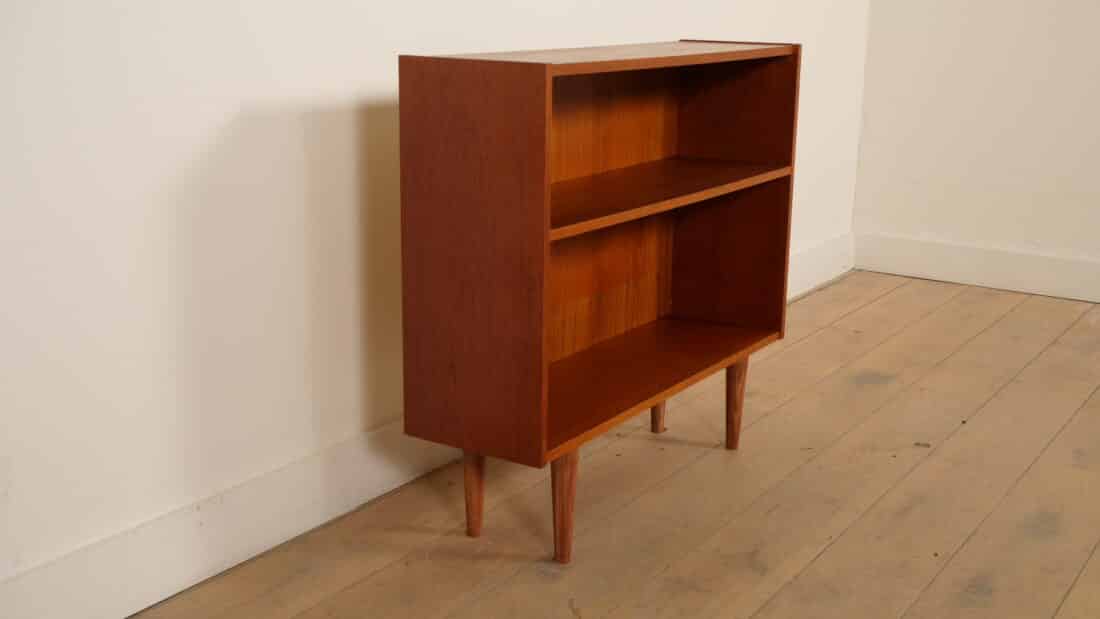 Vintage Boekenkastje Teak 88 Cm Vintage Boekenkastje Teak 88 Cm