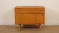 Vintage dressoir | Eiken | 89 cm | Schuifdeuren