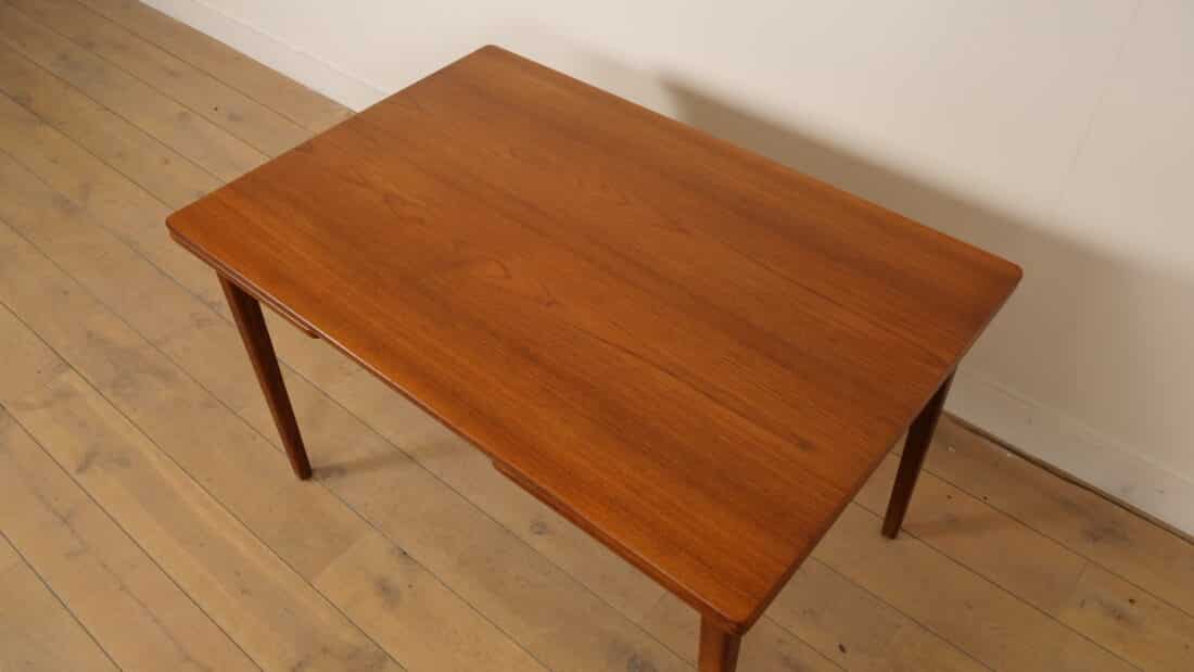 Vintage Eettafel Teak Uitschuifbaar 122 Cm Vintage Eettafel Teak Uitschuifbaar 122 Cm