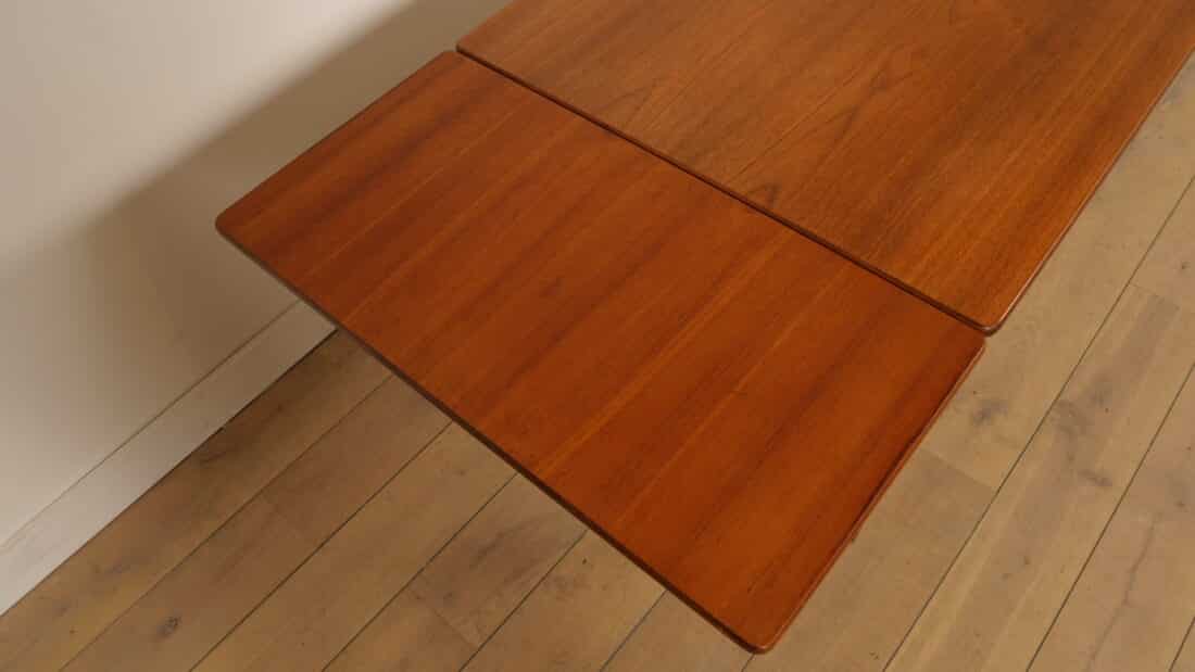 Vintage Eettafel Teak Uitschuifbaar 122 Cm Vintage Eettafel Teak Uitschuifbaar 122 Cm
