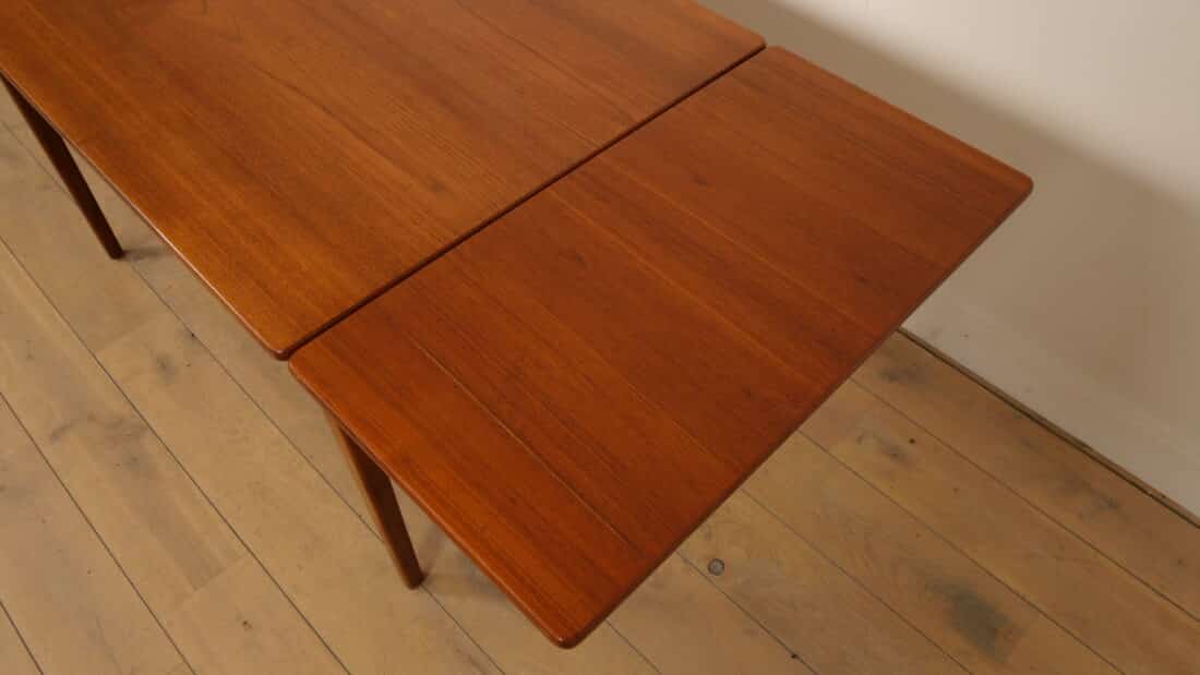 Vintage Eettafel Teak Uitschuifbaar 122 Cm Vintage Eettafel Teak Uitschuifbaar 122 Cm