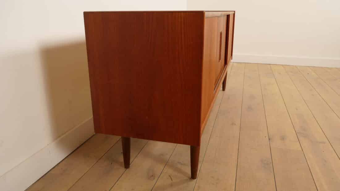 Vintage Dressoir Schuifdeuren Scandinavisch Design 195 Cm