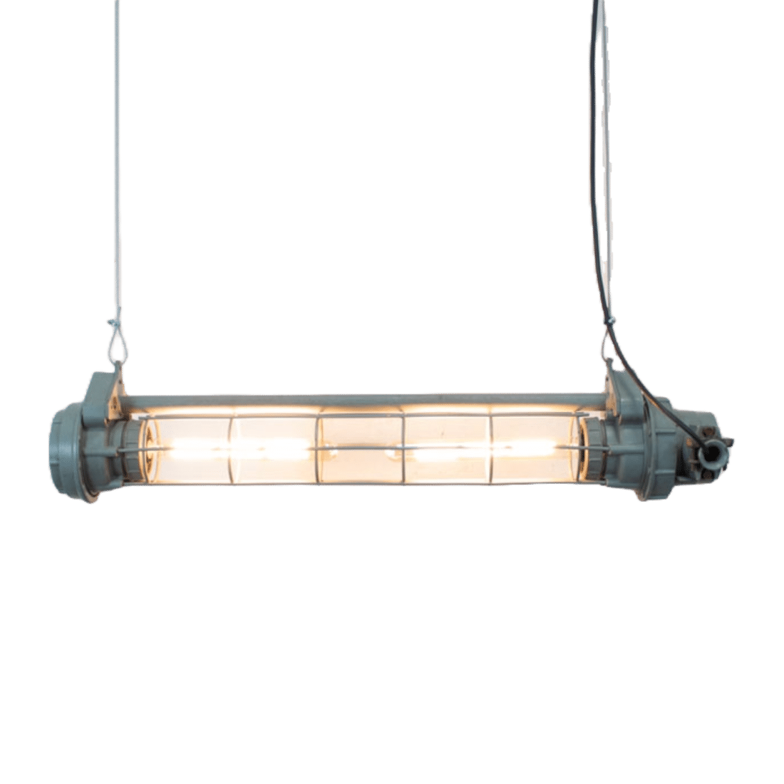 Industrile Tube Lamp Cccp Origineel Groen